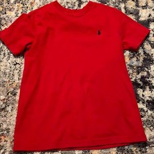 Polo T-shirt red